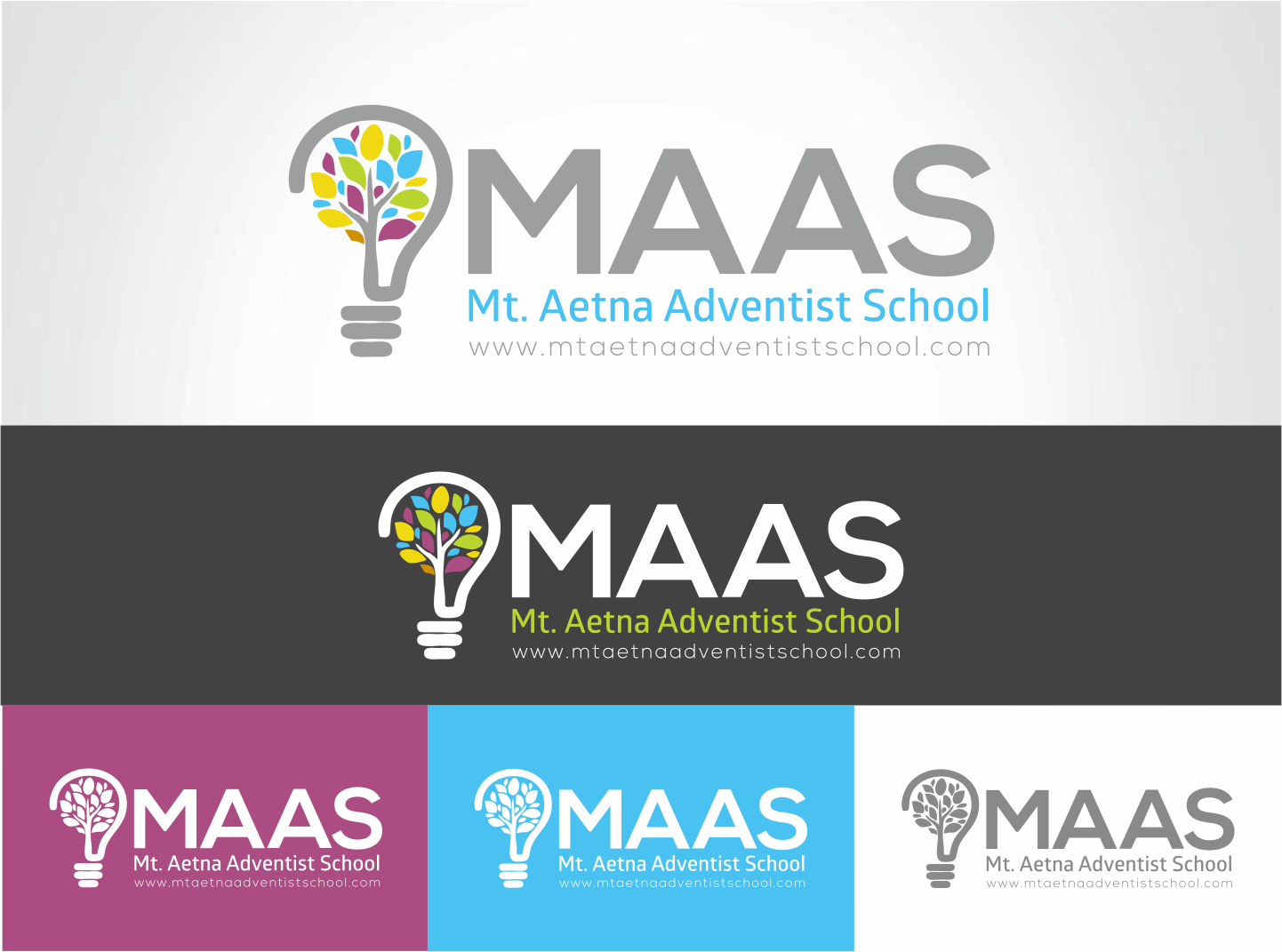 Logo Design by nikkiblue for Mt. Aetna Adventist School | Design #10833997