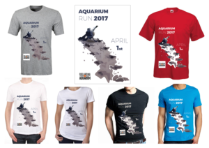 Aquarium Run 2017 Tshirt for Families and Serious Runners | Design de T-shirt par Sophie DL