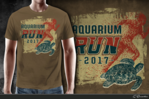 Aquarium Run 2017 Tshirt for Families and Serious Runners | T-Shirt-Design von gekgrfx