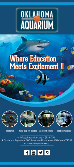 Graphic Design by Bins for Oklahoma Aquarium | Design: #10730924