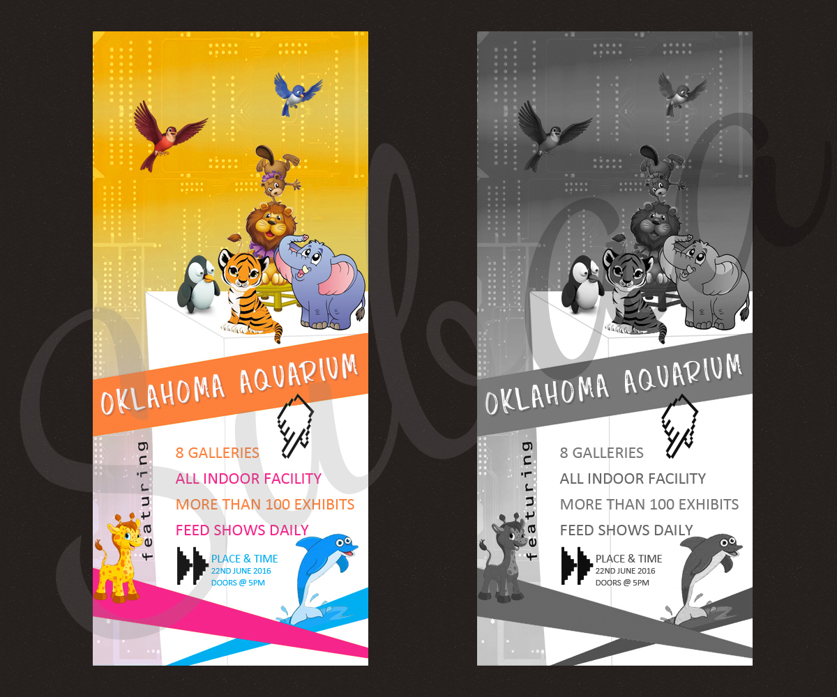 Graphic Design by Subaa for Oklahoma Aquarium | Design #10642516