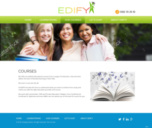 Web Design par pb pour ce projet | Design : #10714635