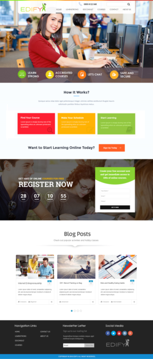 Web Design by Xclusive Designer for this project | Design #10600372