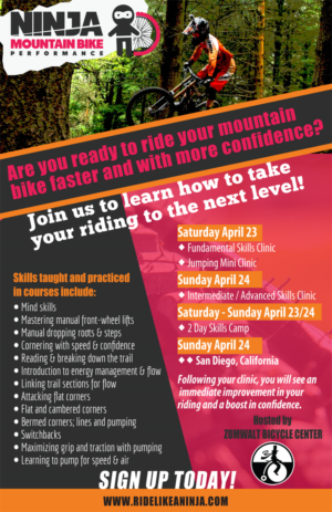 Flyer-Design von Venus L. Penaflor für Ninja Mountain Bike Performance | Design #10595896