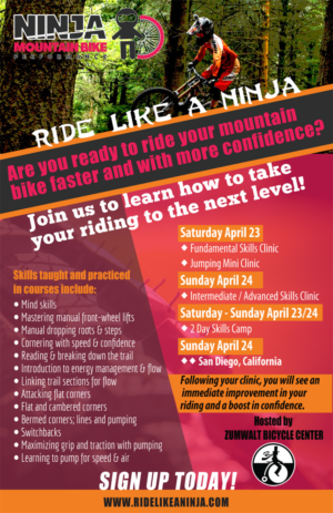 Flyer Design by Venus L. Penaflor for Ninja Mountain Bike Performance | Design: #10668551