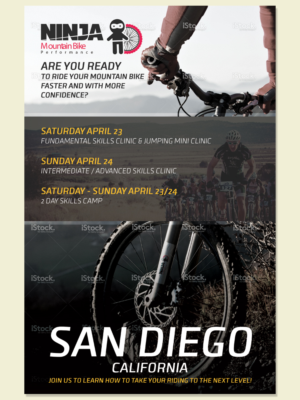 Flyer-Design von LeonFX für Ninja Mountain Bike Performance | Design #10588129