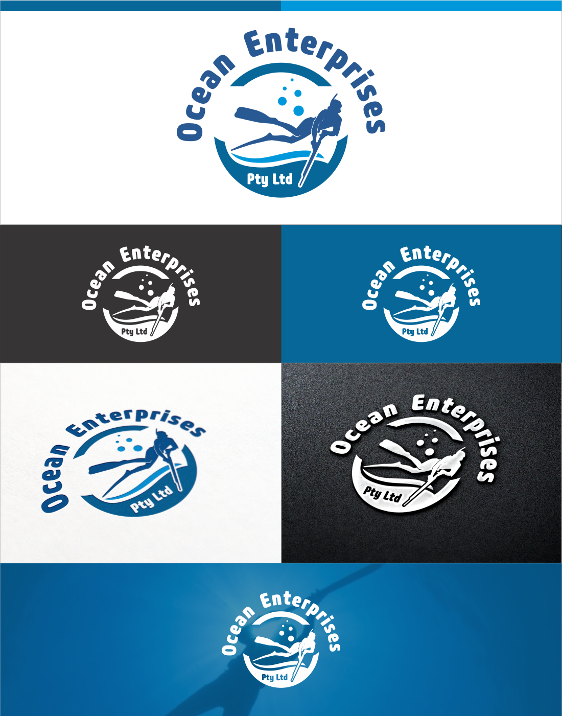 Diseño de Logo por DG para Ocean enterprises | Diseño #10657130