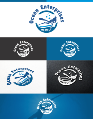 Logo Design by DG for Ocean enterprises | Design: #10657130