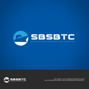 Design de Logo par mvillamin pour South Bay Sand Blasting and Tank Cleaning, Inc. | Design : #10729287
