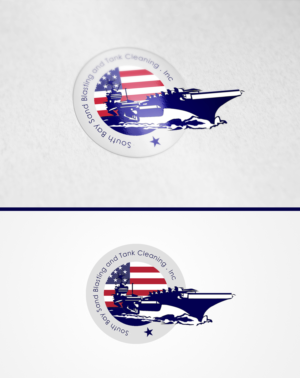 Logo Design by chirond for South Bay Sand Blasting and Tank Cleaning, Inc. | Design: #10748315