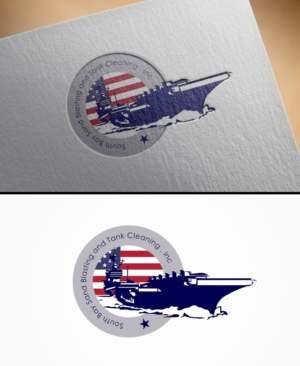 Logo Design by chirond for South Bay Sand Blasting and Tank Cleaning, Inc. | Design: #10749361