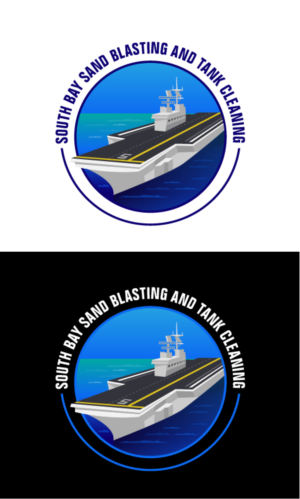 Logo Design by somani for South Bay Sand Blasting and Tank Cleaning, Inc. | Design: #10747147