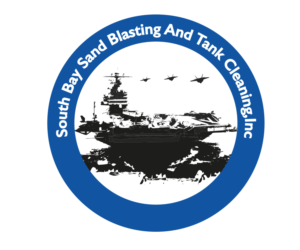 Logo Design by Apricot for South Bay Sand Blasting and Tank Cleaning, Inc. | Design #10729203