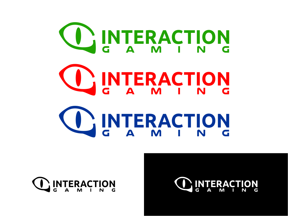 Logo Design by Bee Bee for Interaction Gaming | Design #10612061