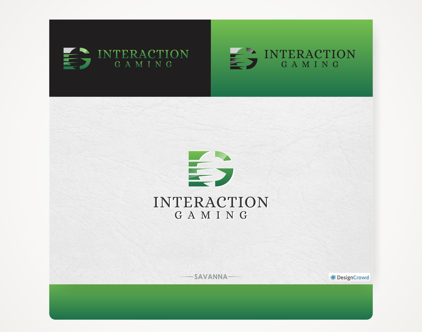 Diseño de Logo por Savana para Interaction Gaming | Diseño #10589207