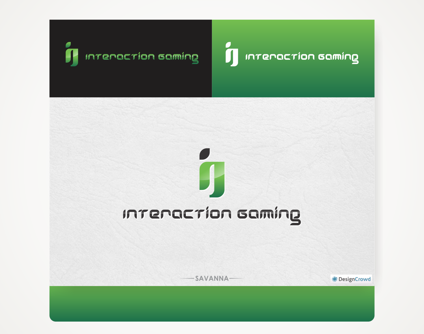 Diseño de Logo por Savana para Interaction Gaming | Diseño #10589208