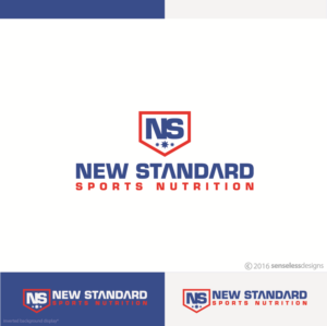 New Standard Sports Nutrition | Logo Design by Senseless