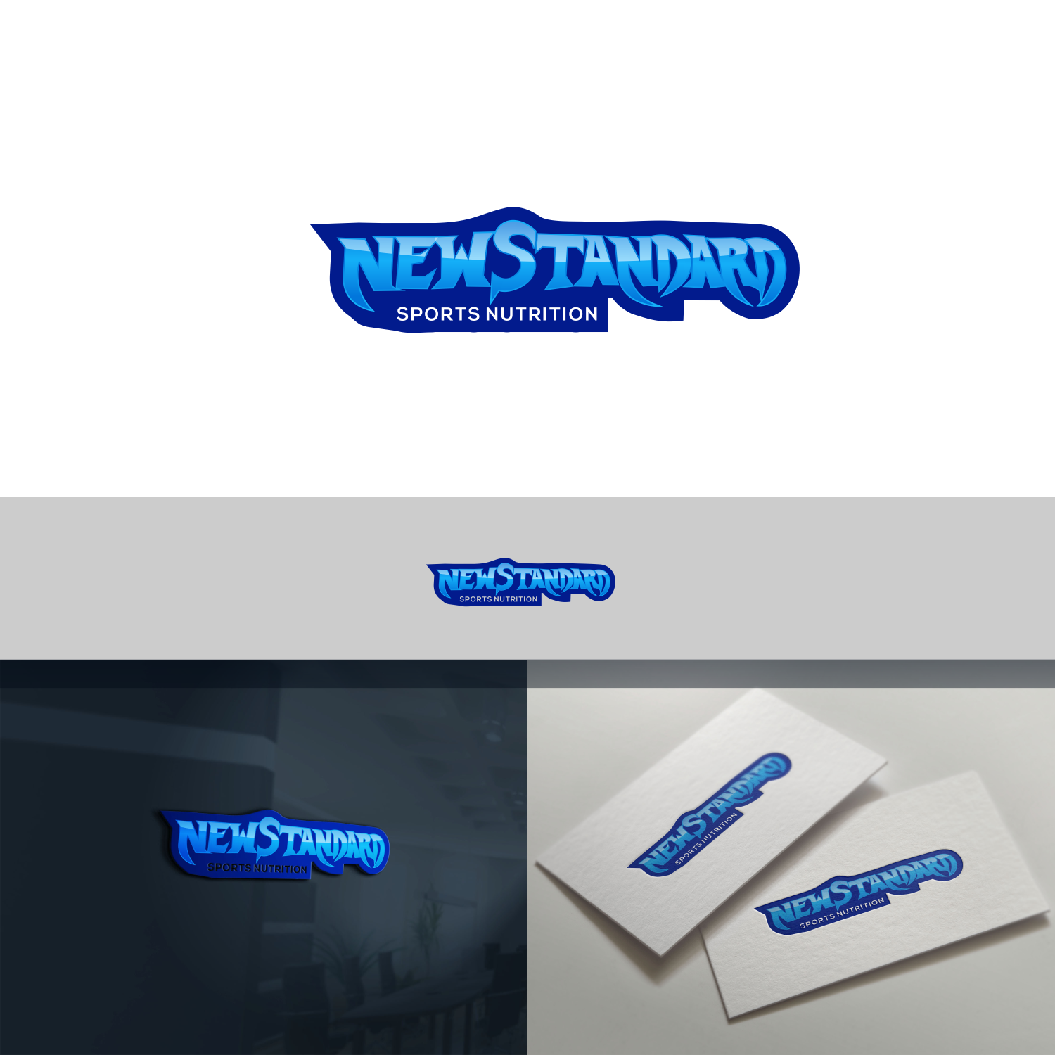 Logo Design by jenggot_merah_ for New Standard Sports Nutrition | Design #10598761