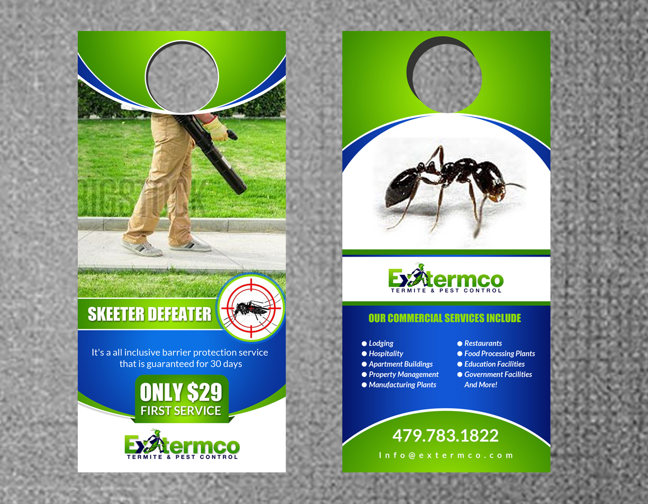 colorful bold pest control advertisement design for extermco pest pest control flyers