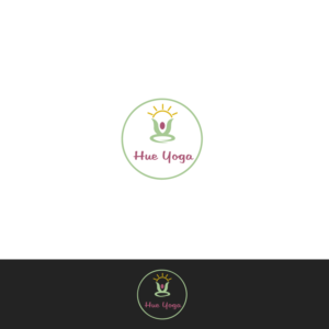 Hue Yoga | Logo Design by Veronika K.