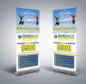 Schilder-Design von ALSADESIGN für Give Back Home Loans | Design: #10687425