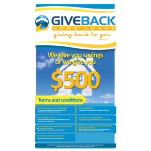 Design de Panneau par Anjoh Amposta  pour Give Back Home Loans | Design #10624123