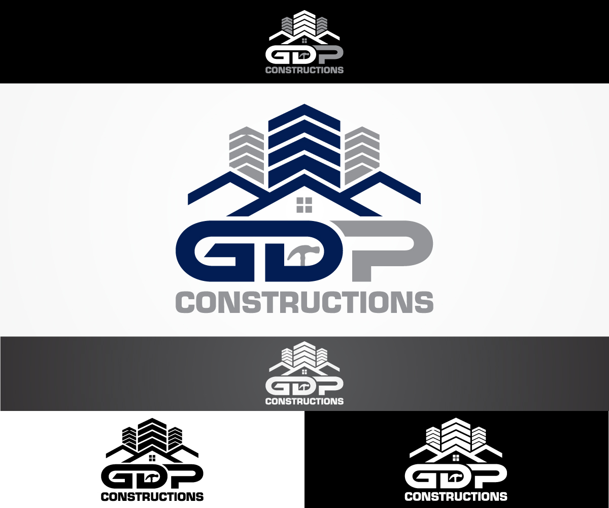 Logo Design by sangeloenriquez for GDP Constructions | Design #10631940