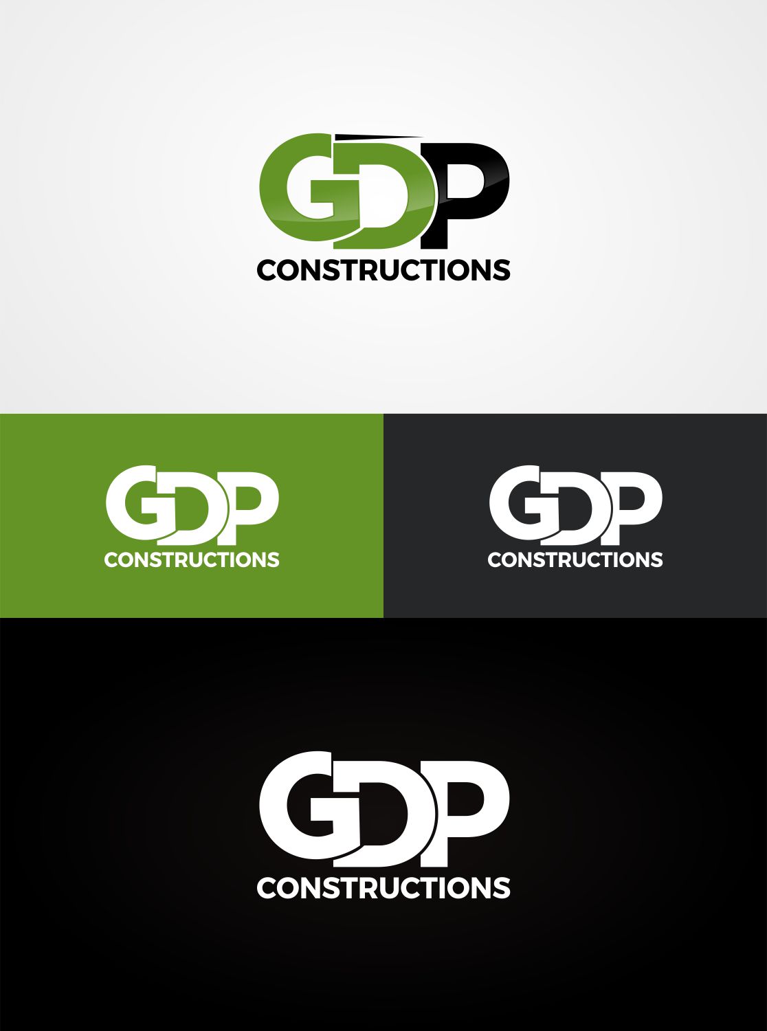 Logo-Design von Liyana für GDP Constructions | Design #10682224