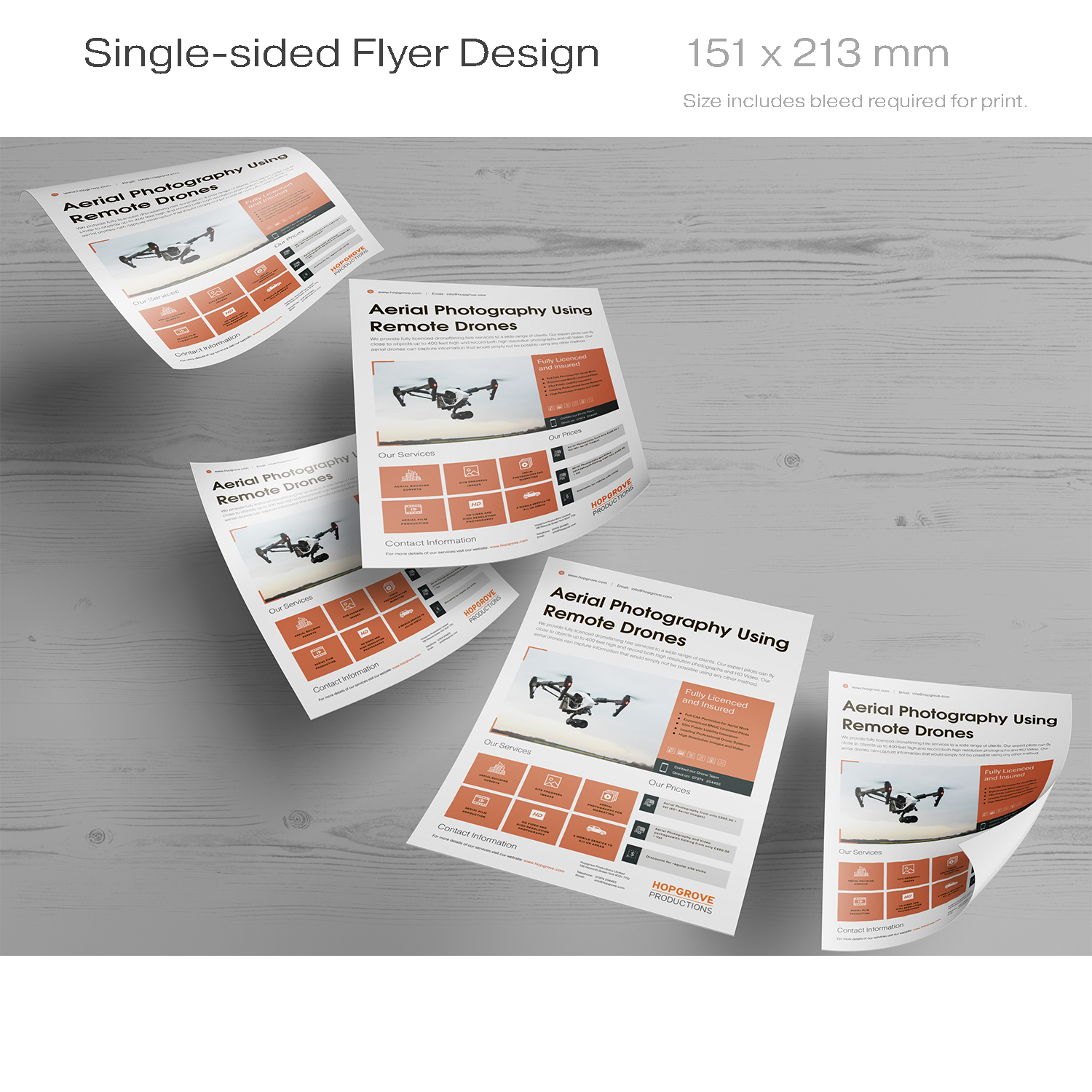 Flyer Design by Siltan for Hopgrove Productions | Design #10617456