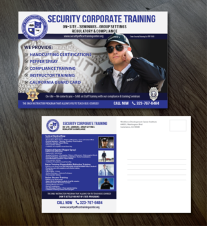 Postcard Design by alex989 for Public Safety Institute | Design: #10651254