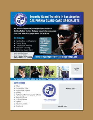 Postcard Design by meet007 for Public Safety Institute | Design: #10638014