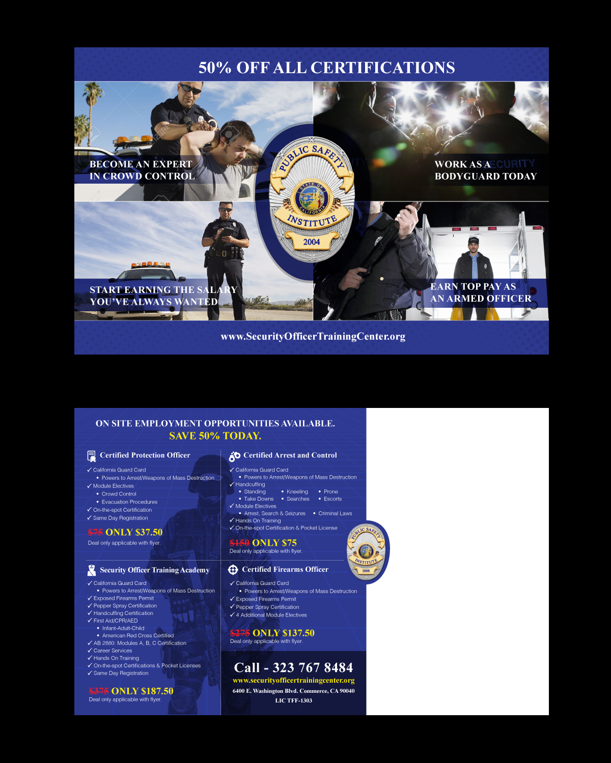Postcard Design by pivotaldesign.biz for Public Safety Institute | Design #10936805