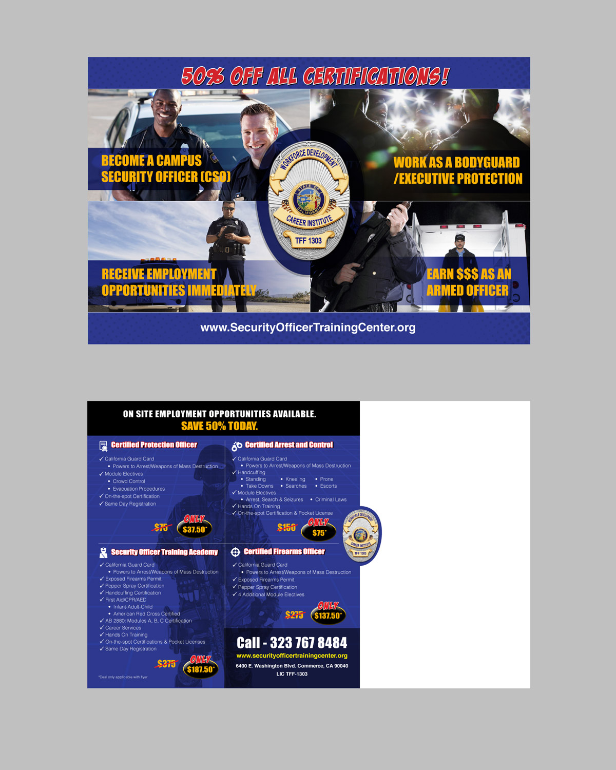 Postcard Design by pivotaldesign.biz for Public Safety Institute | Design #11074184