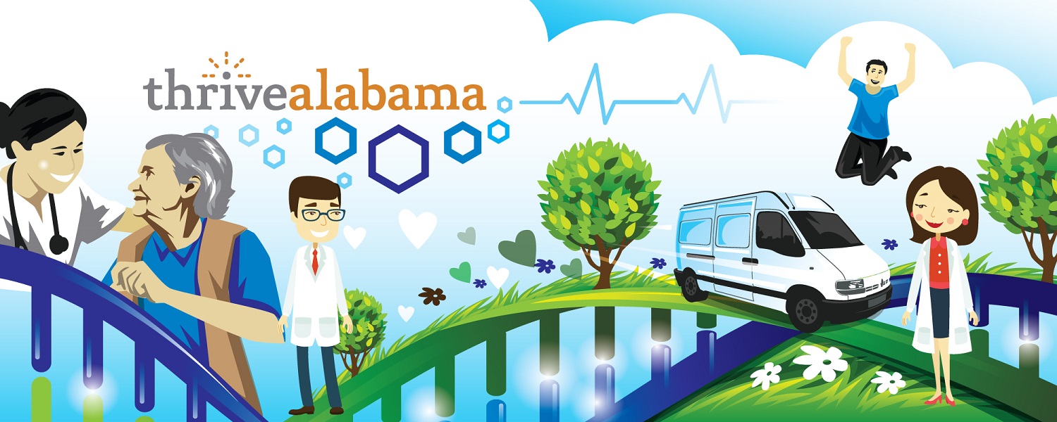 Illustration-Design von Kreative Fingers für Thrive Alabama | Design #10610706