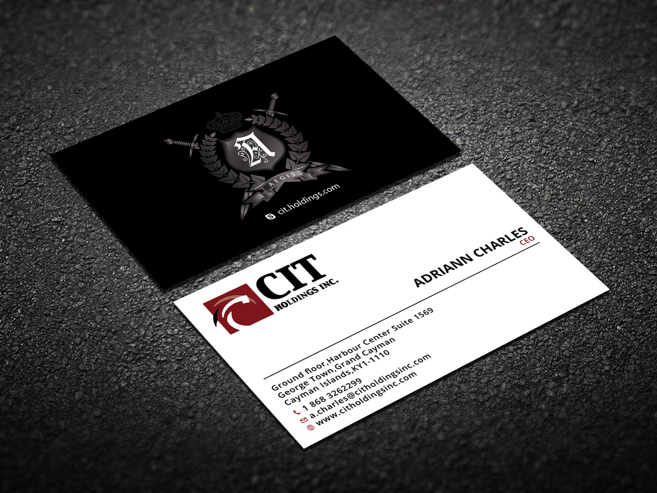 Business Card Design by Verified artistry for CIT Holdings Inc. | Design #10624510