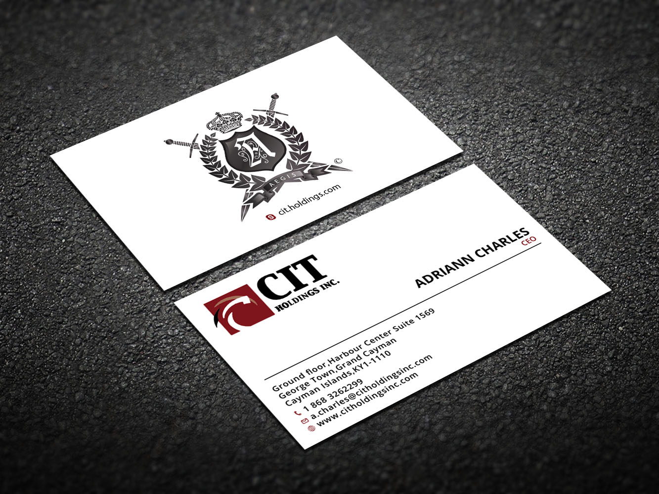 Design de Carte de Visite par Verified artistry pour CIT Holdings Inc. | Design #10624511