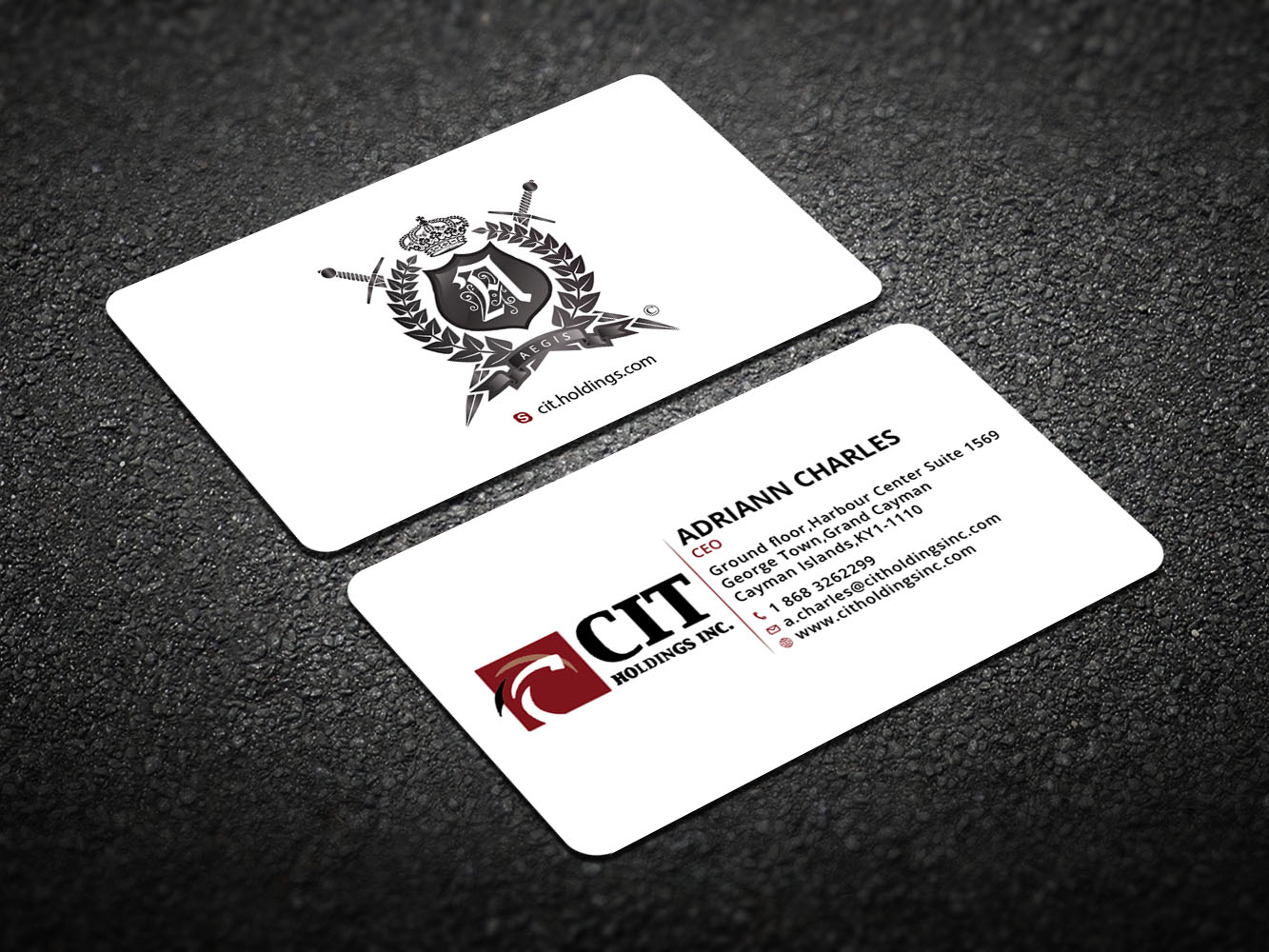 Business Card Design by Verified artistry for CIT Holdings Inc. | Design #10624512