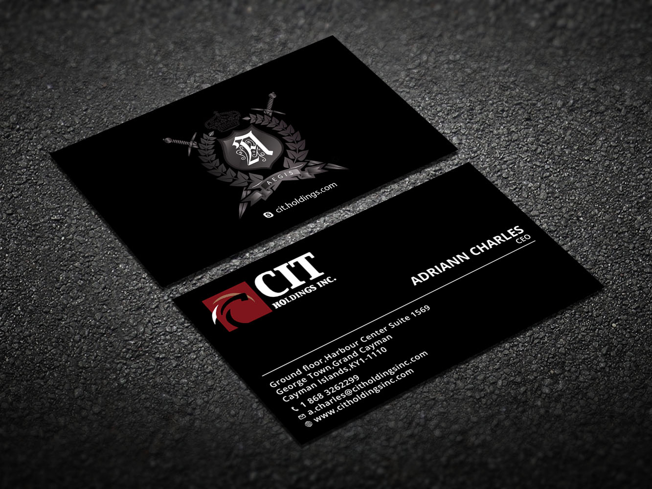 Business Card Design by Verified artistry for CIT Holdings Inc. | Design #10624513