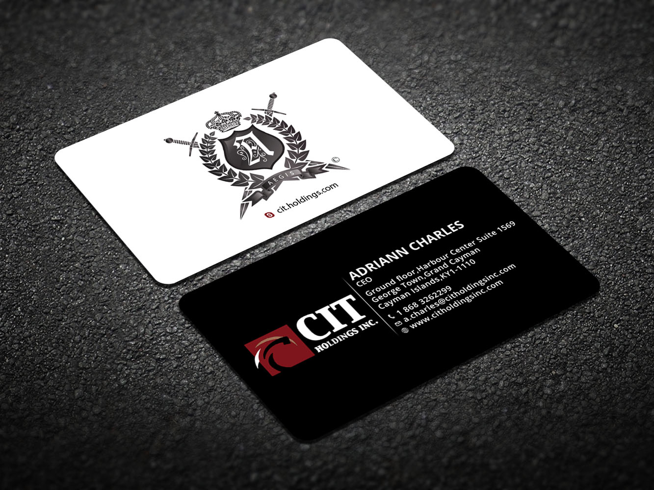 Business Card Design by Verified artistry for CIT Holdings Inc. | Design #10624514