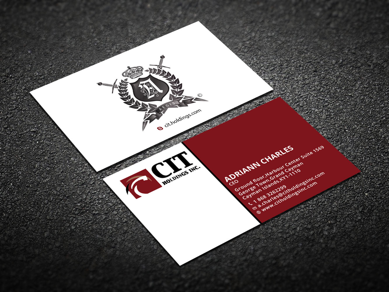 Business Card Design by Verified artistry for CIT Holdings Inc. | Design #10624532