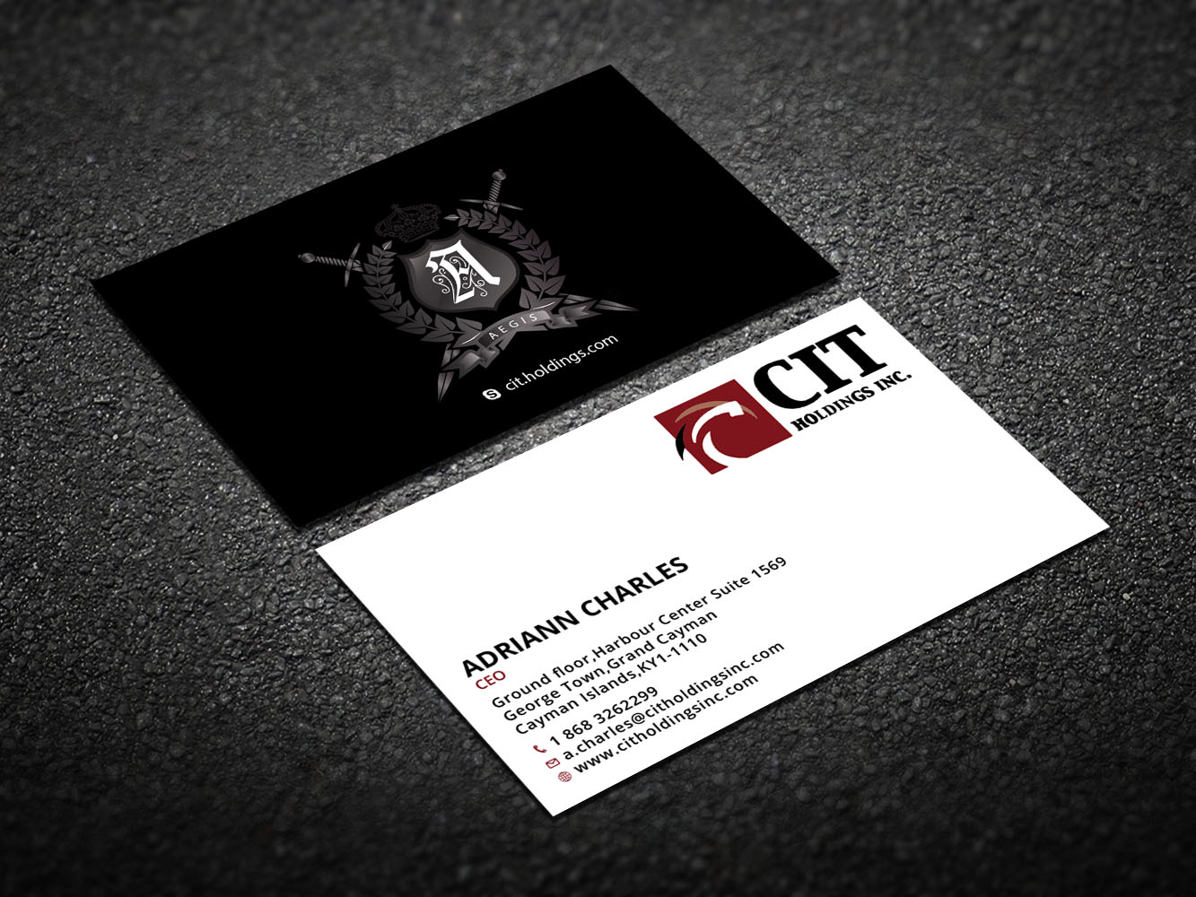 Design de Carte de Visite par Verified artistry pour CIT Holdings Inc. | Design #10624533