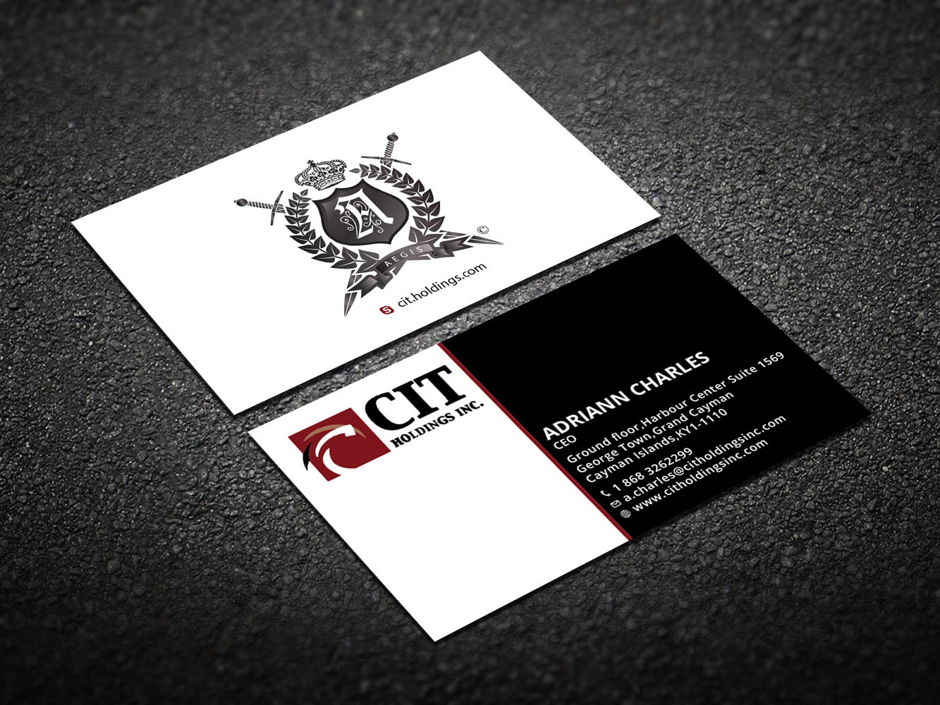 Design de Carte de Visite par Verified artistry pour CIT Holdings Inc. | Design #10624535