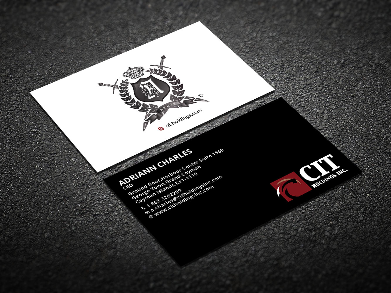 Design de Carte de Visite par Verified artistry pour CIT Holdings Inc. | Design #10624536