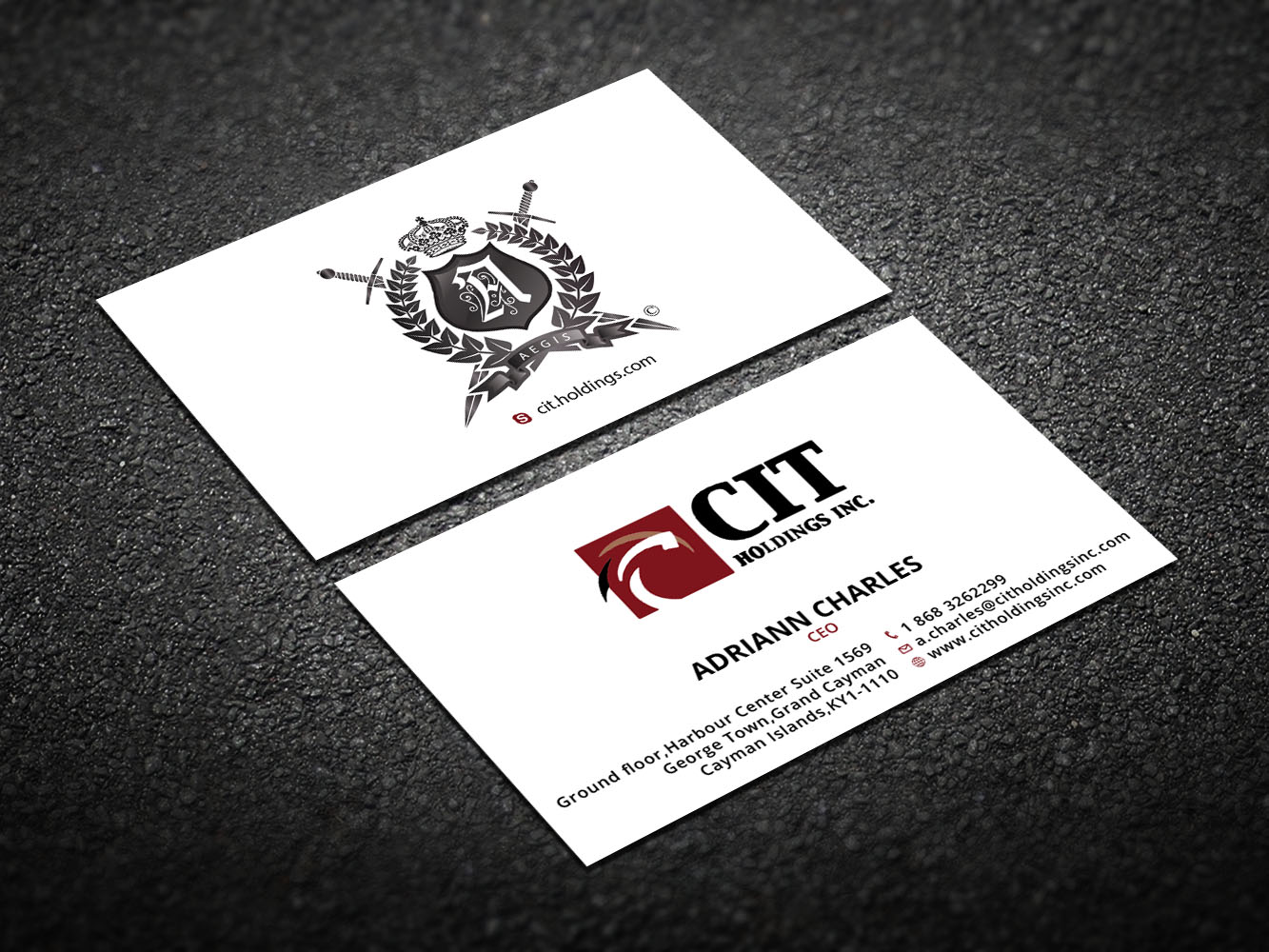 Business Card Design by Verified artistry for CIT Holdings Inc. | Design #10624539