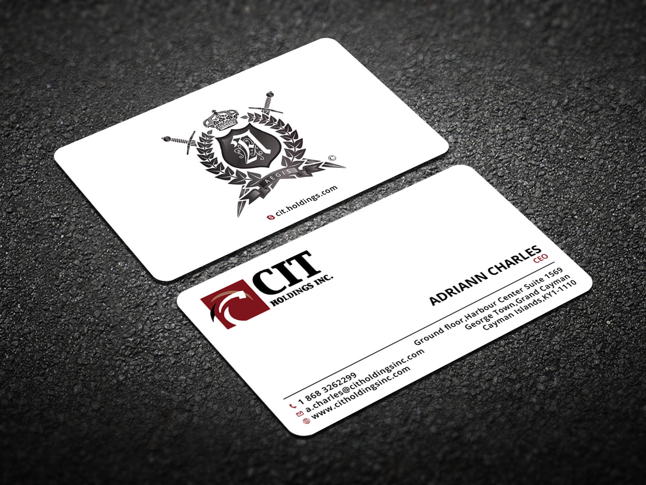 Design de Carte de Visite par Verified artistry pour CIT Holdings Inc. | Design #10624540