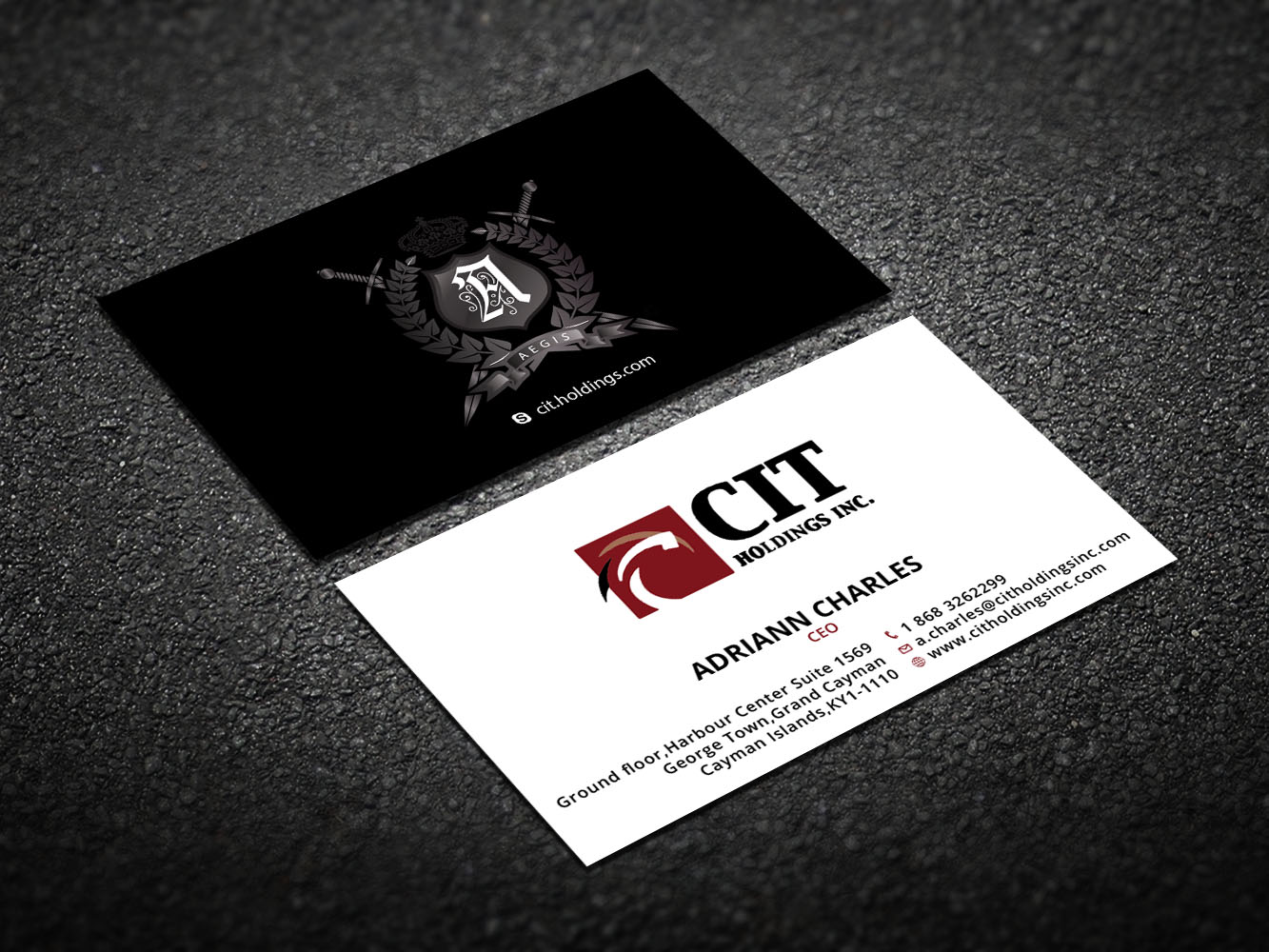 Design de Carte de Visite par Verified artistry pour CIT Holdings Inc. | Design #10624541
