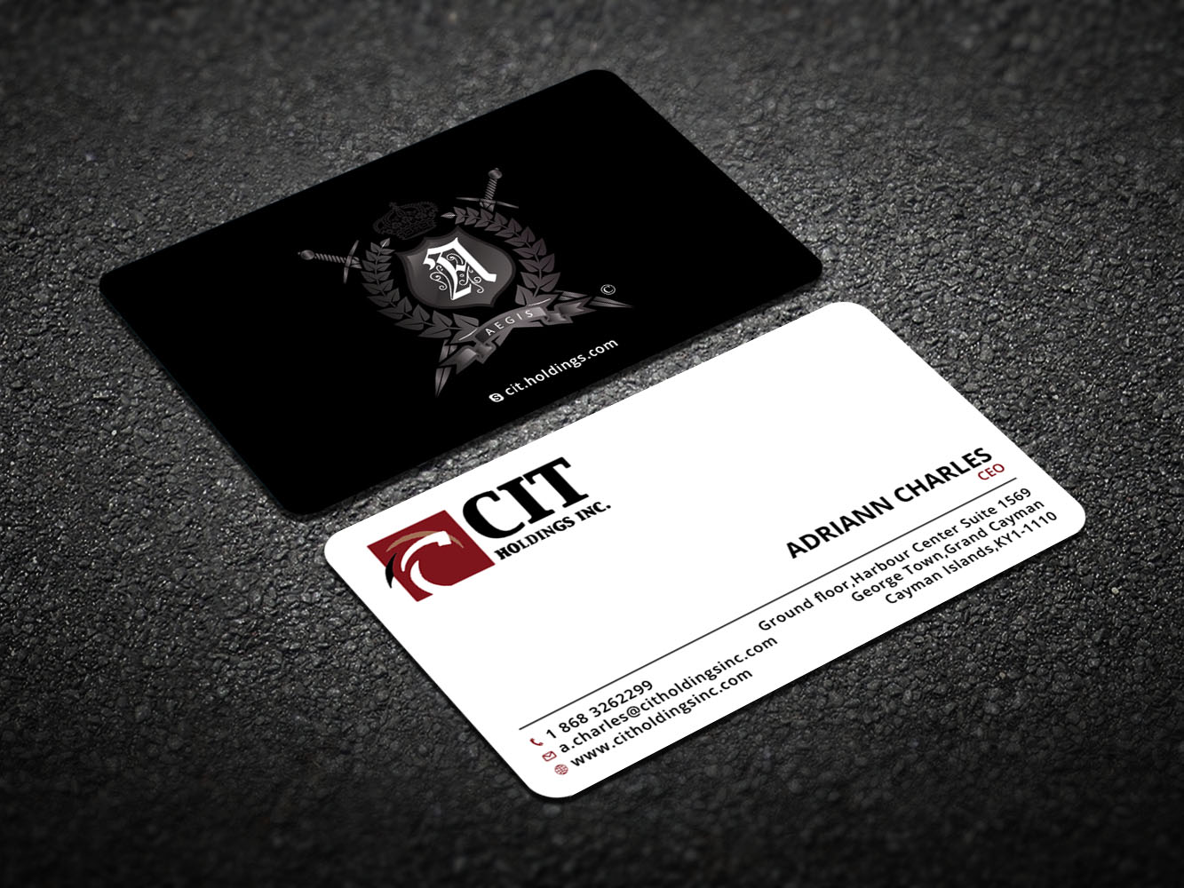 Business Card Design by Verified artistry for CIT Holdings Inc. | Design #10624546