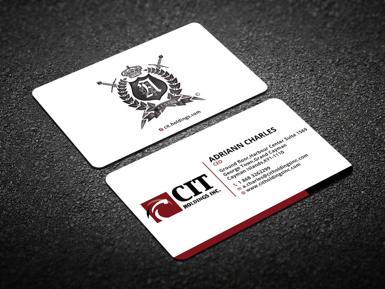 Business Card Design by Verified artistry for CIT Holdings Inc. | Design #10624550