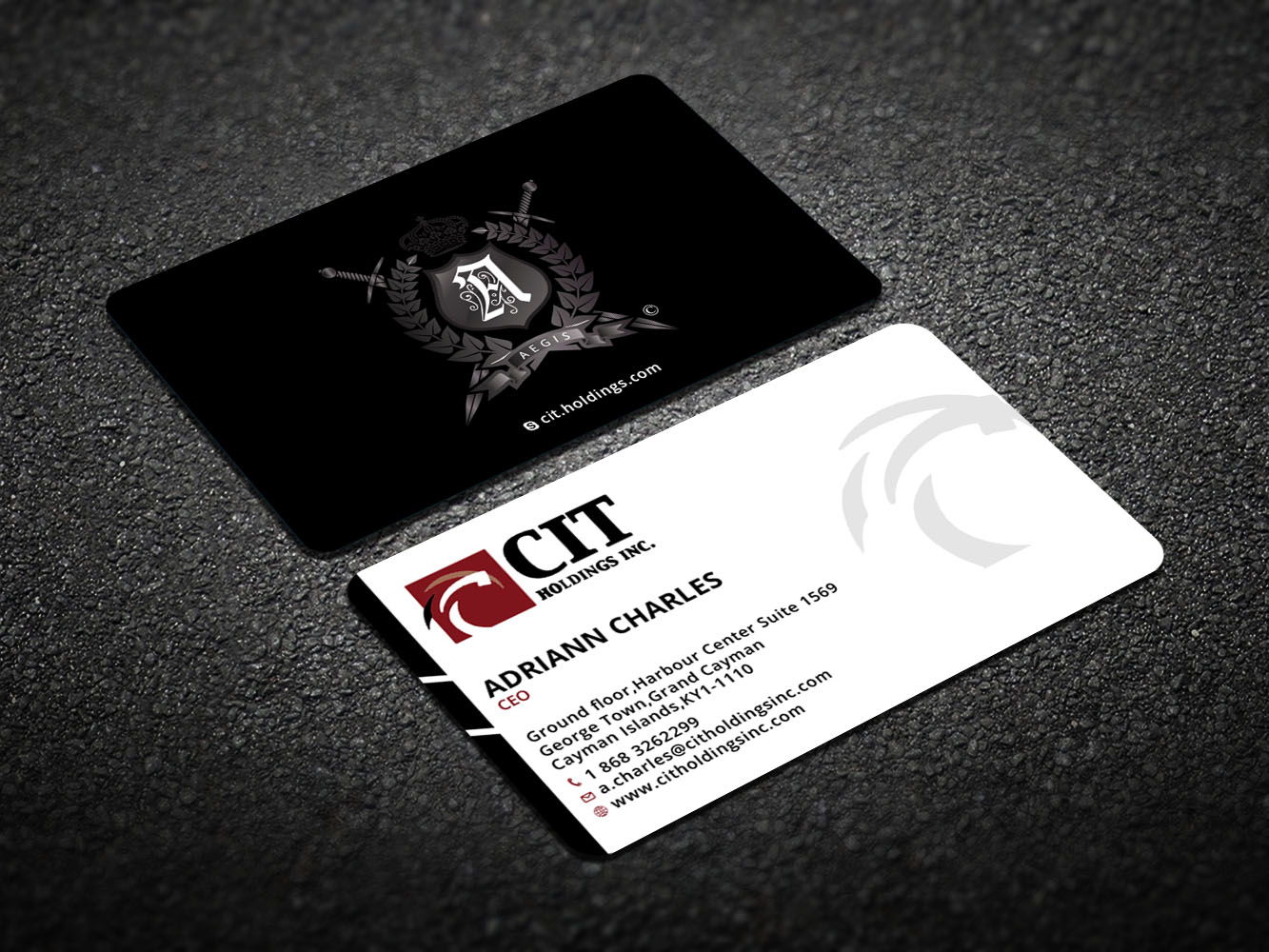 Business Card Design by Verified artistry for CIT Holdings Inc. | Design #10624555