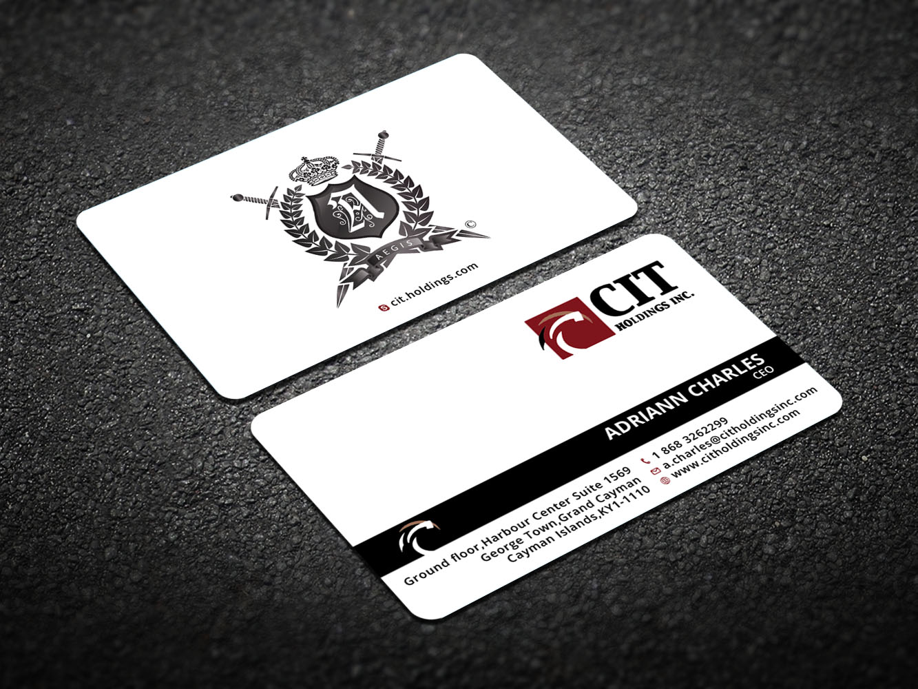 Business Card Design by Verified artistry for CIT Holdings Inc. | Design #10624556